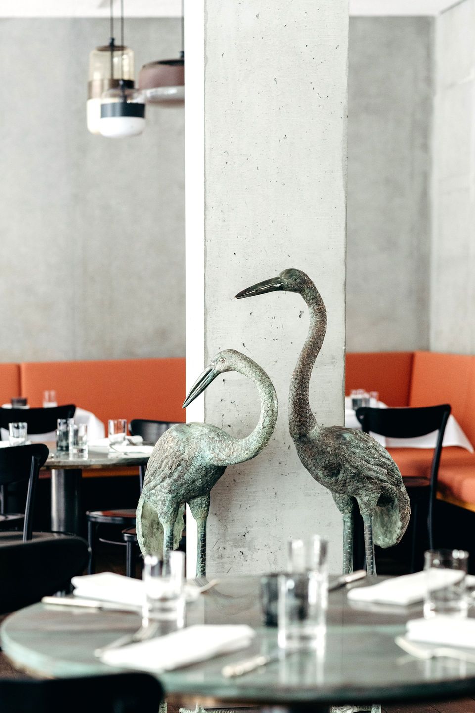 Osterberger Mitte, Stefan Gruber, Thorsten Osterberger, Gastro, Restaurant, emerald green quarzite