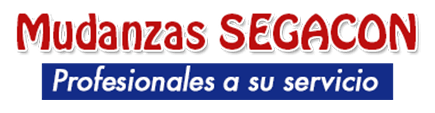 A logo for mudanzas segacon professionales a su servicio