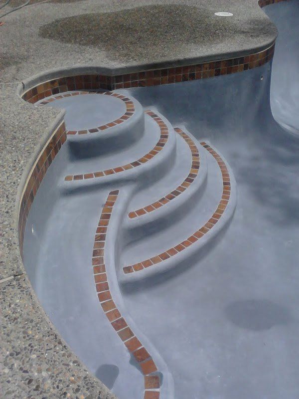 Pool Bench and Step Repair - Longport, NJ
