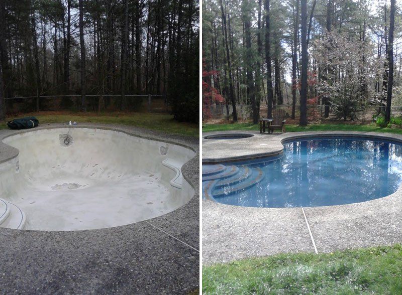 Tile & Plaster - Pool renovation - Mays Landing, NJ