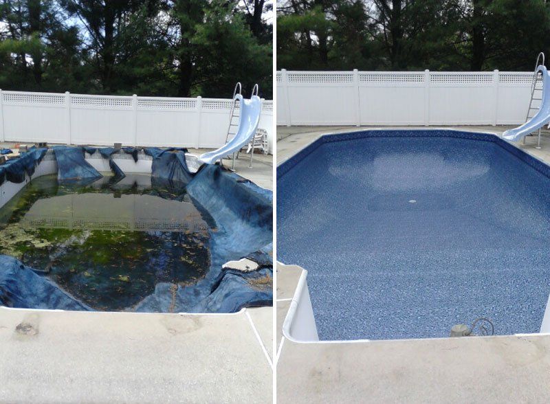 Vinyl Liner Pool Repair - Linwood, New Jersey