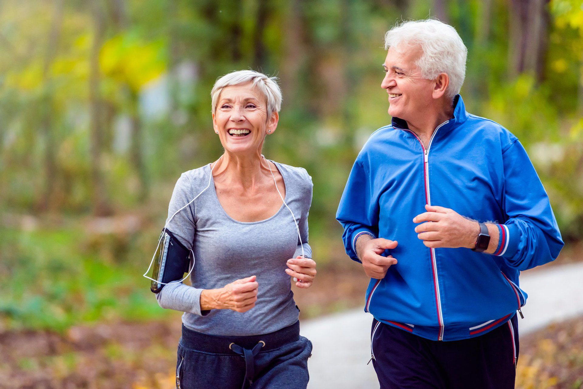 Jogging in the Park — Miami, FL — Florida Heart Research