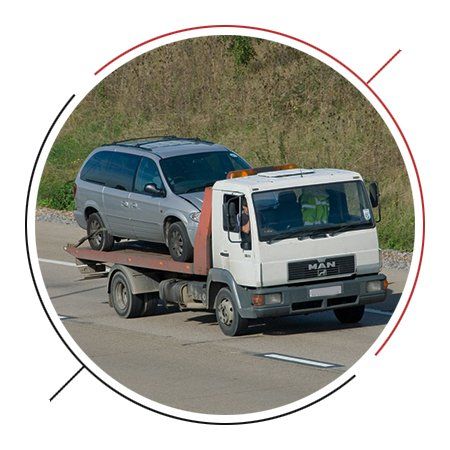 car on tow truck
