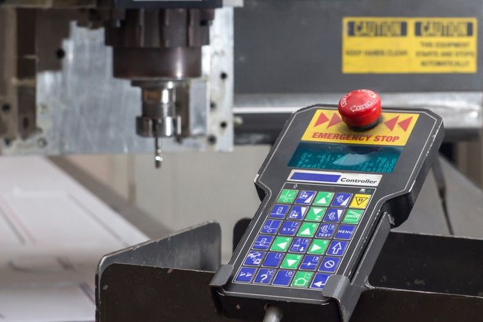 remote control for the machine