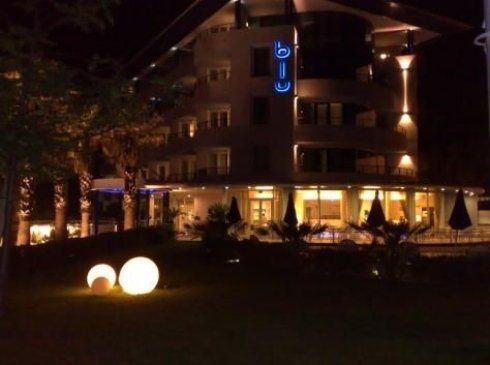 impianto di illuminazione albergo