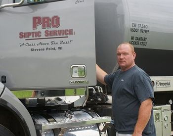 Septic Tank Maintenance — Pro Septic Service Truck in Stevens Point, Wisconsin Septic Tank Maintenance — Pro Septic Service Truck in Stevens Point, Wisconsin