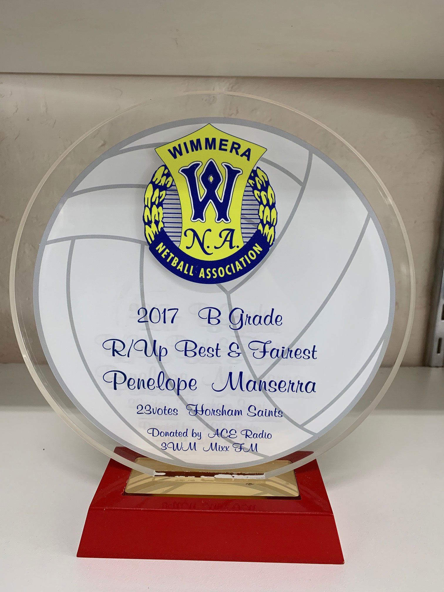 custom trophy