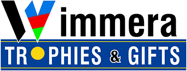 Find Out More About Our Wimmera Trophies & Gifts A logo for wimmera trophies and gifts.