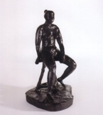 beeld vrouw brons John Gigengack