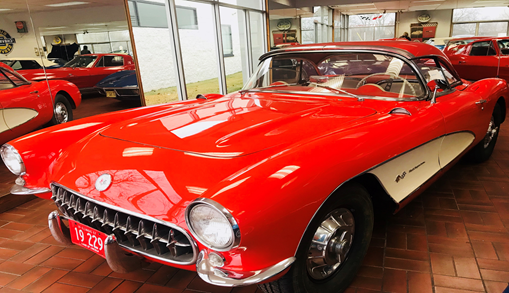 Red Corvette - Corvette City LLC in Highland Park, IL Red Corvette - Corvette City LLC in Highland Park, IL
