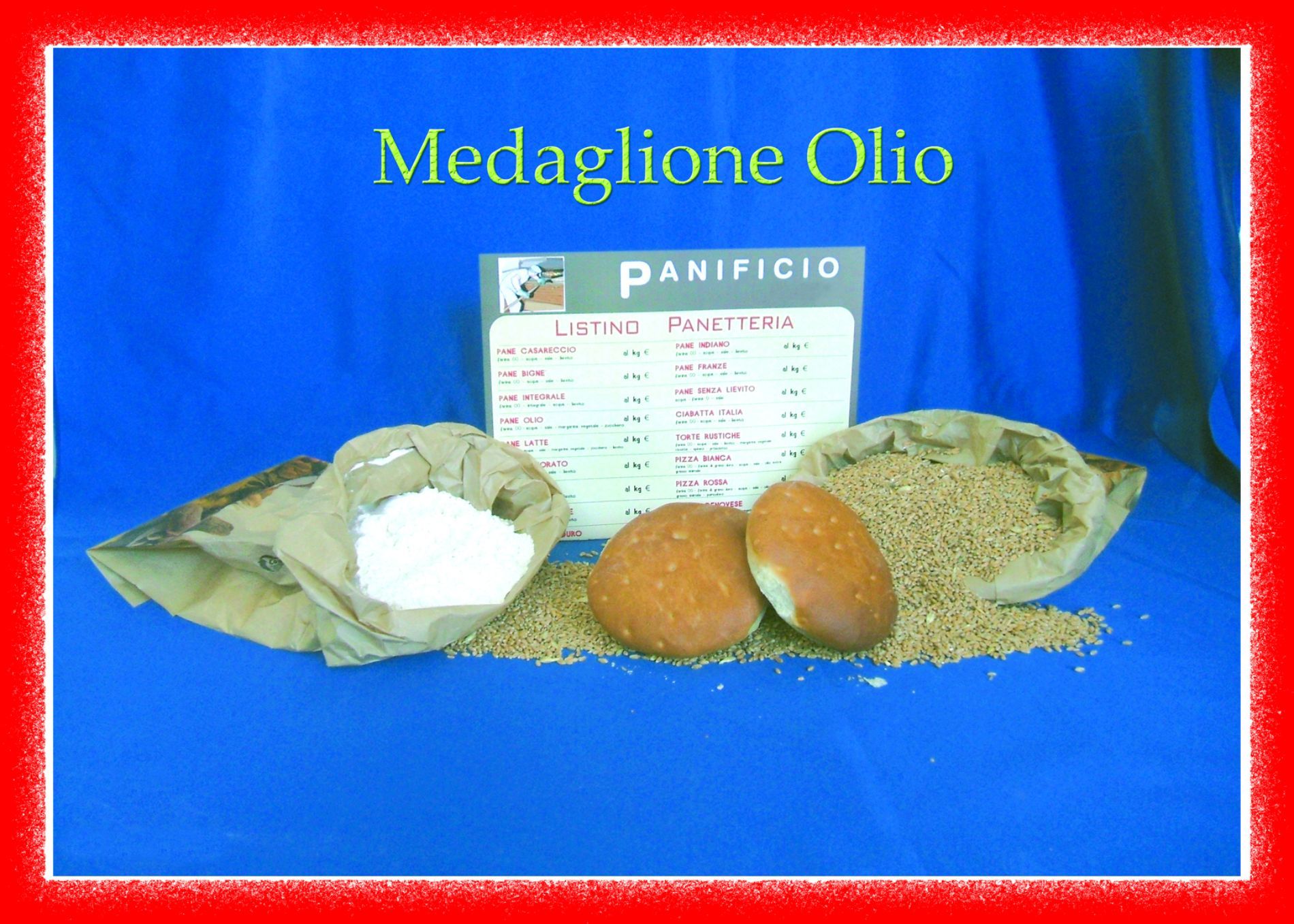 Medaglione olio