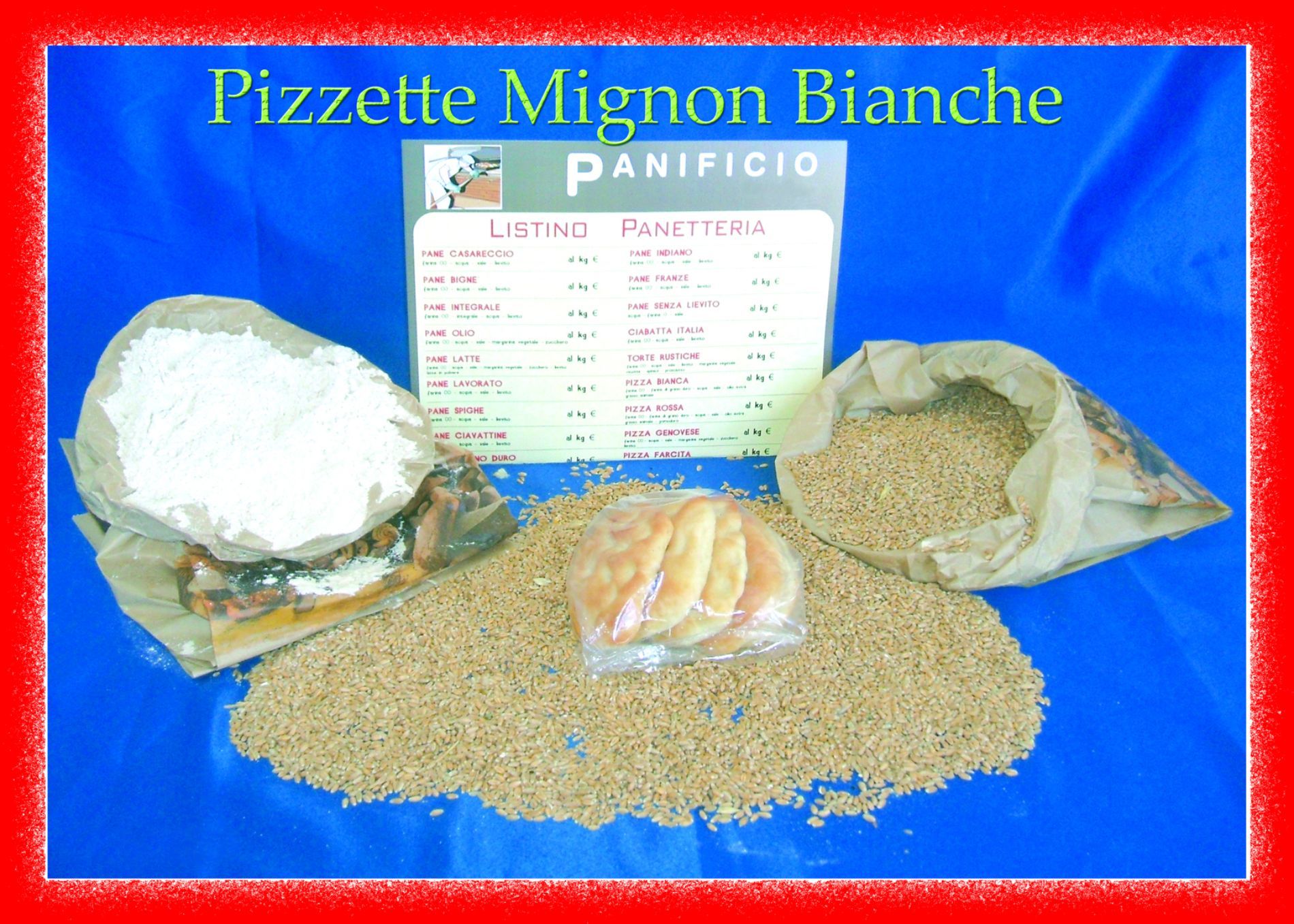Pizzette mignon bianche