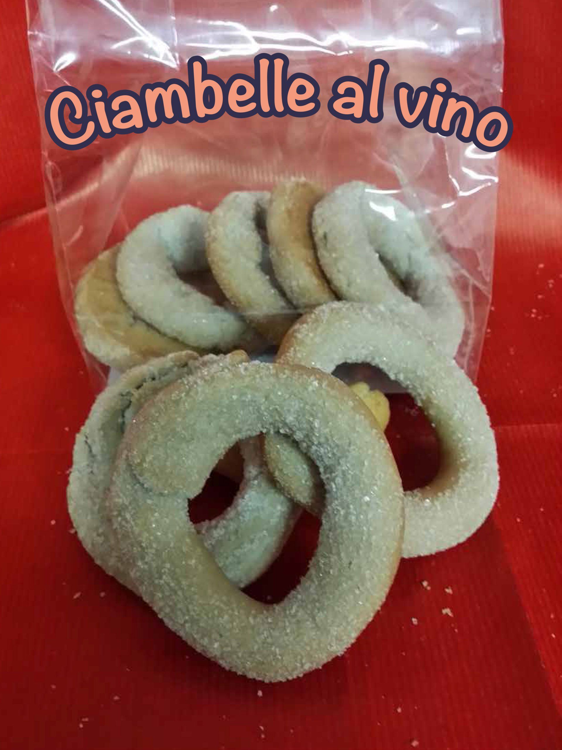 Ciambelle al vino