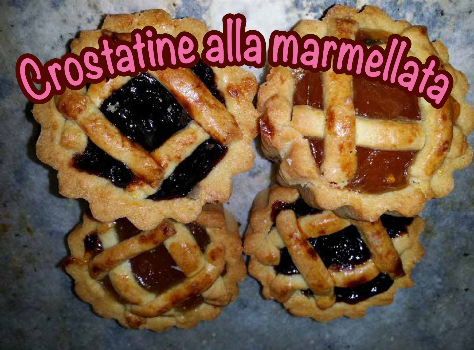 Crostatine alla marmellata
