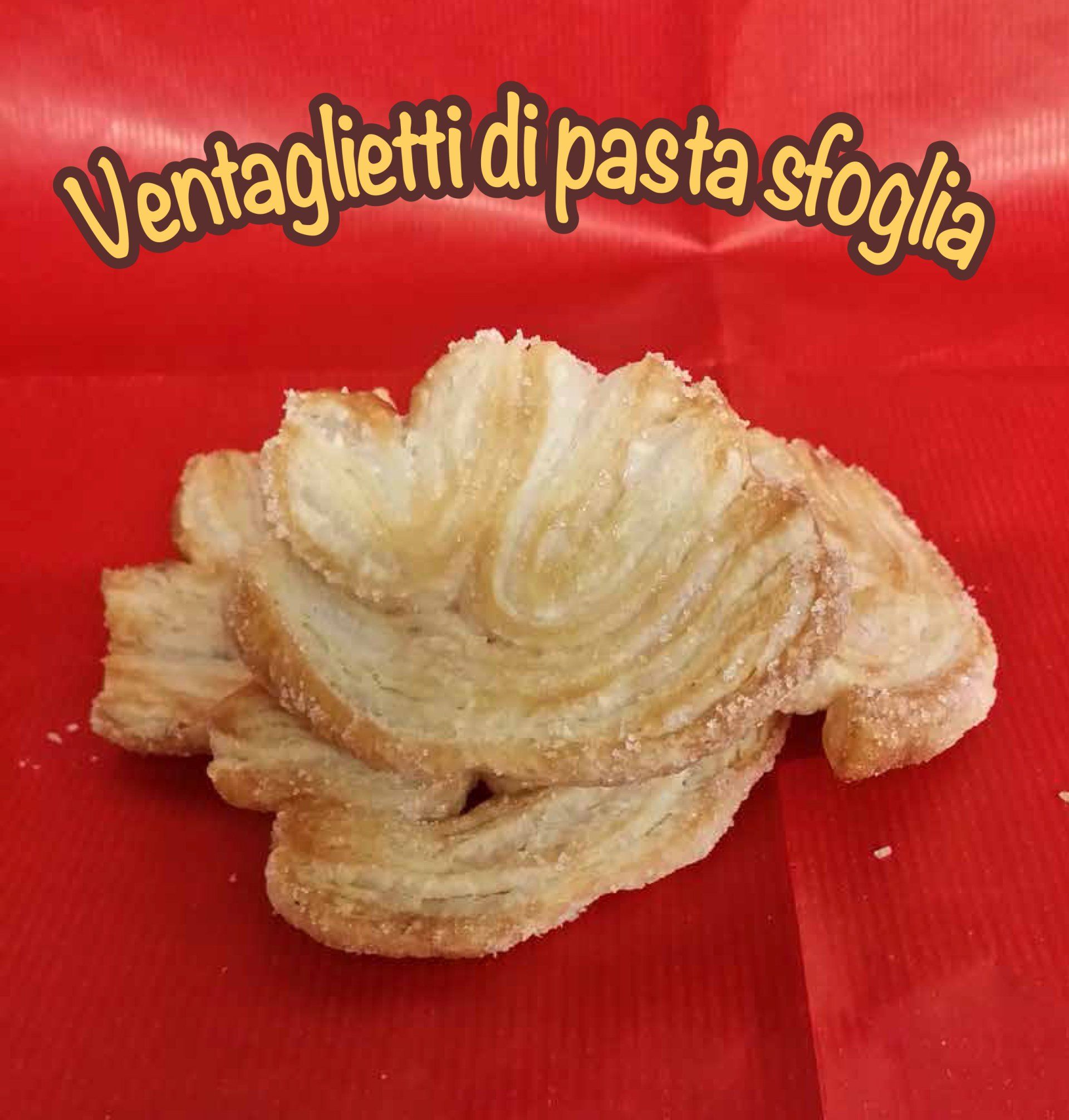 Ventaglietti di pasta sfoglia