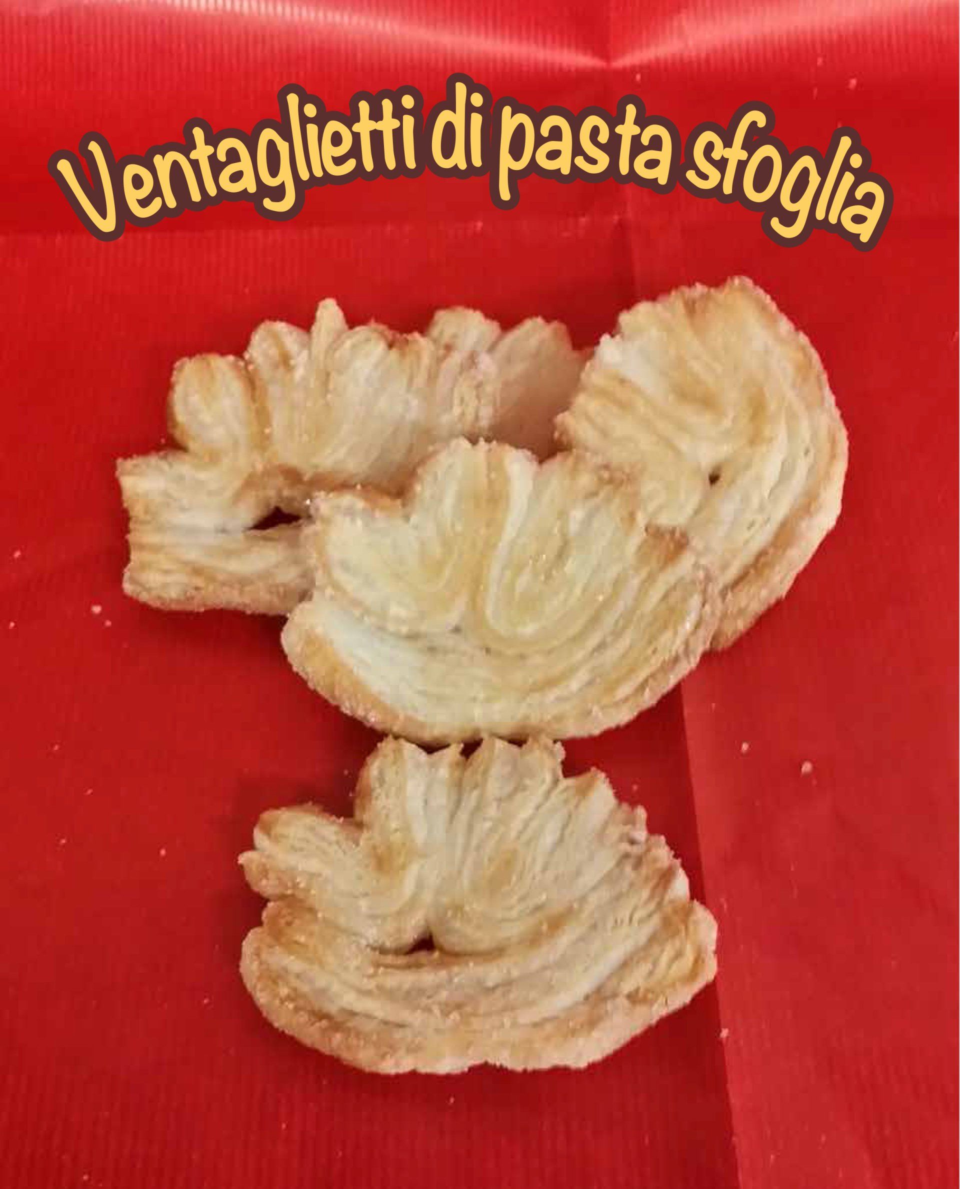 Ventaglietti di pasta sfoglia