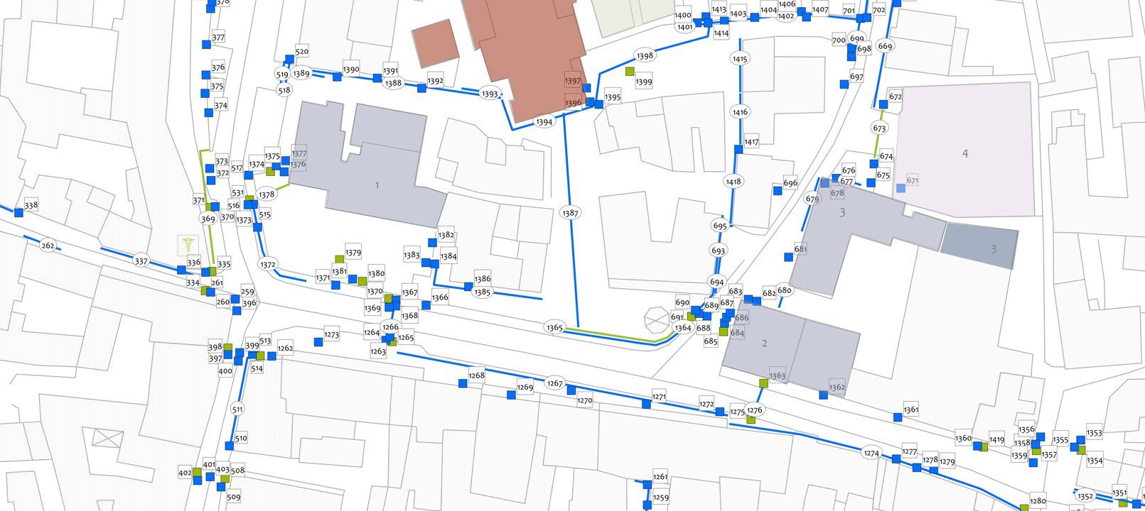 mappatura delle barriere architettoniche in in peba degli spazi pubblici urbani