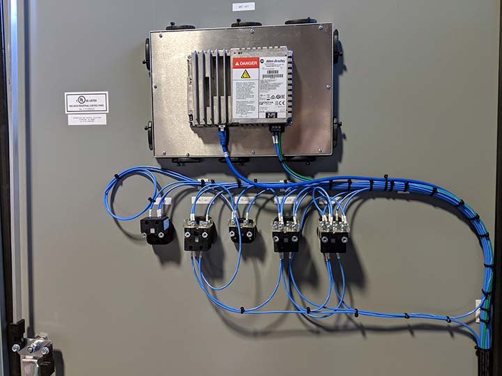 Bottle Cap Manufacturing Control Panel