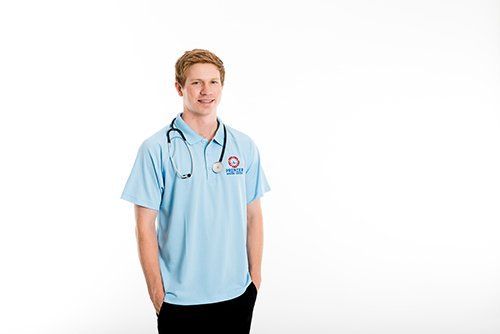 Professional male nurse