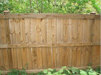 Outdoor Wooden Fence — Greenville, SC — Pioneer Fence in Greenville