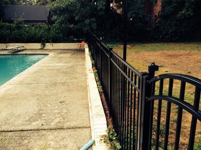 Aluminum Swimming Pool Fence — Greenville, SC — Pioneer Fence in Greenville