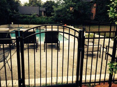 Custom Aluminum Fence Gate — Greenville, SC — Pioneer Fence in Greenville