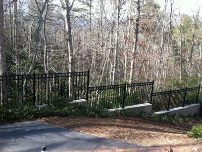 Aluminum Fence for Slopes — Greenville, SC — Pioneer Fence in Greenville