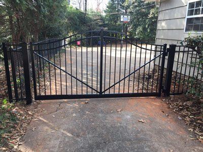 Aluminum Fence Gate Installation — Greenville, SC — Pioneer Fence in Greenville
