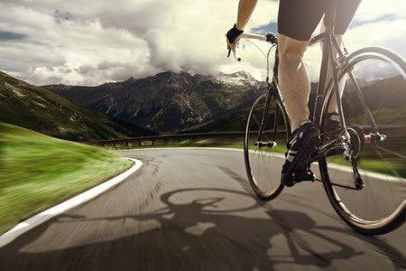 Cycling Downhill