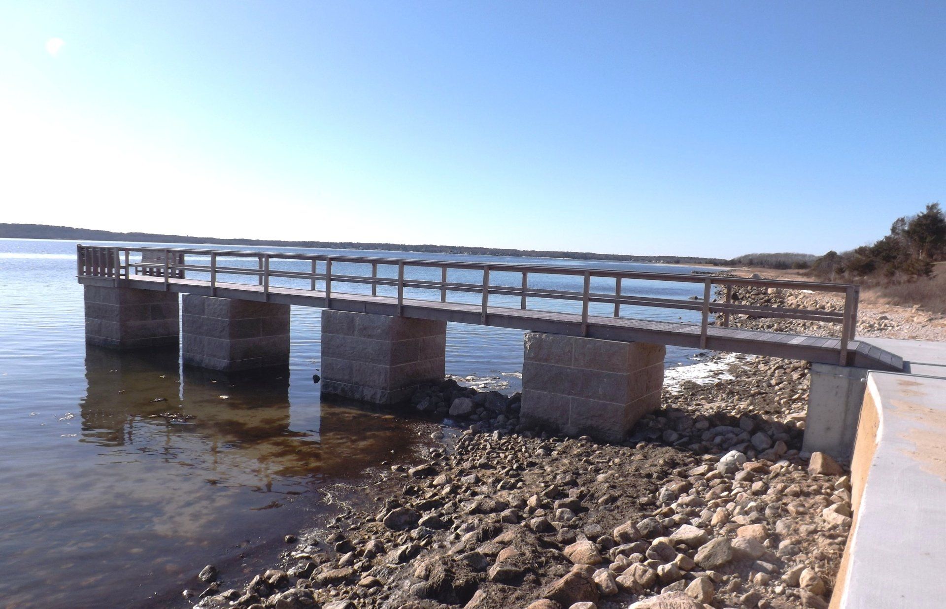 Pier Site Plan After — A Narrow Pier in Mattapoisett, MA