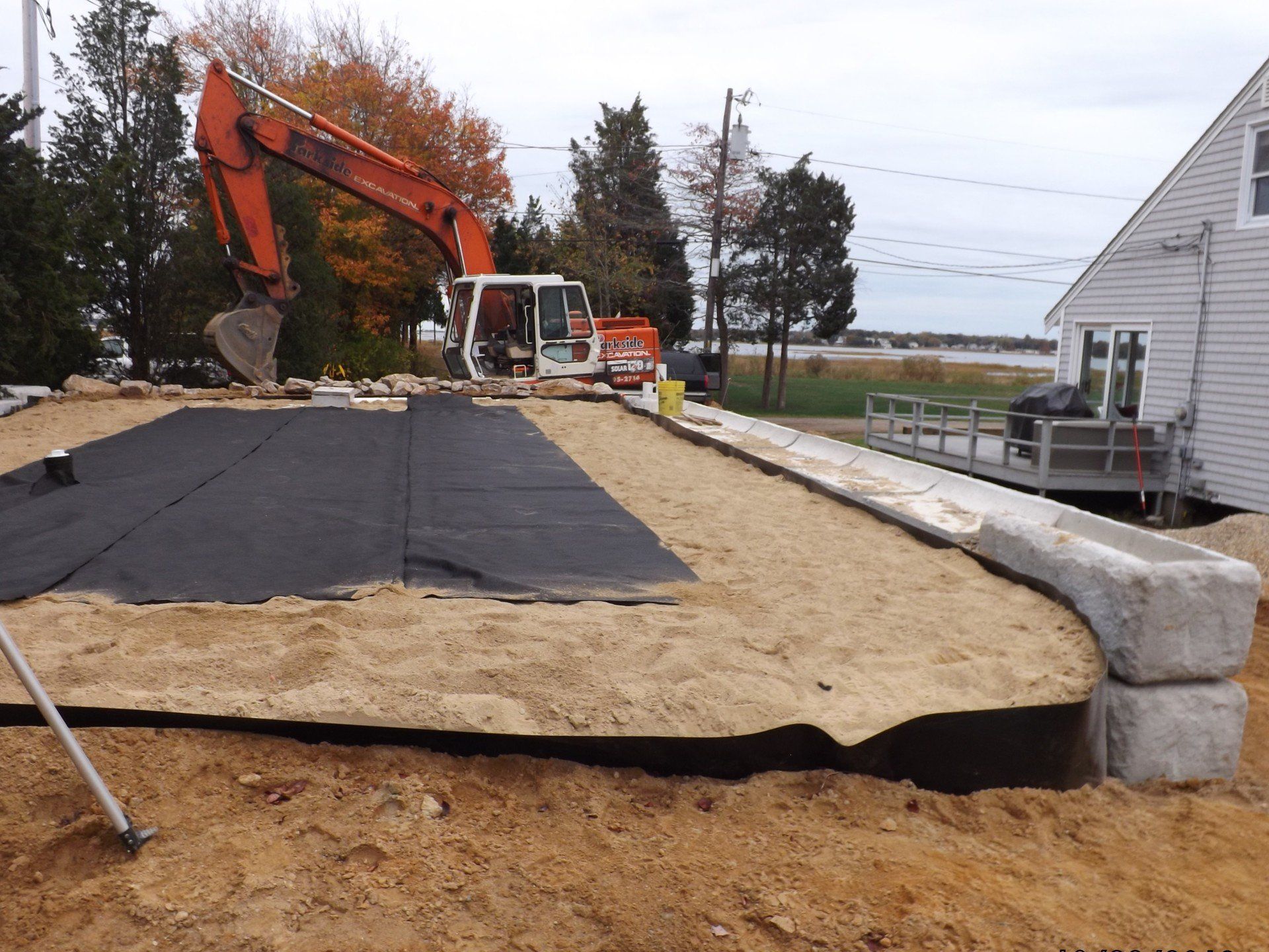 Septic Site Plan — Construction Site Plan Of A Septic Tank in Mattapoisett, MA