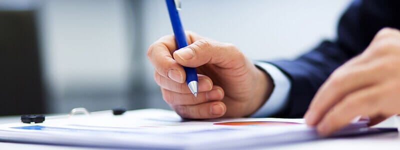 Signing a contract - Estate Planning & Administration Attorneys in Coos Bay, OR