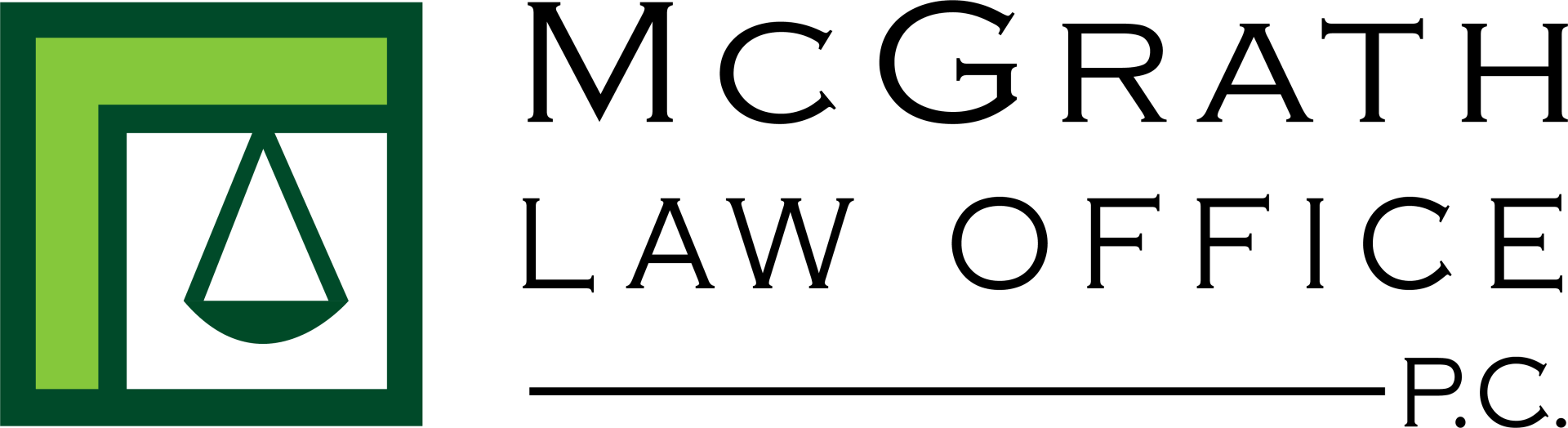 McGrath Law Office Logo