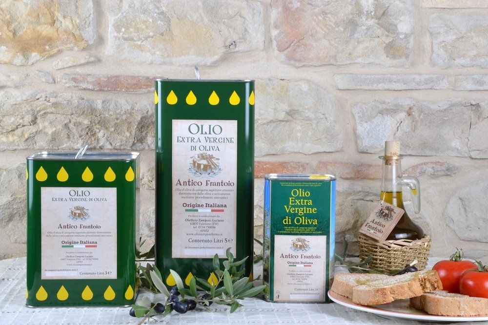 olio evo di alta qualità