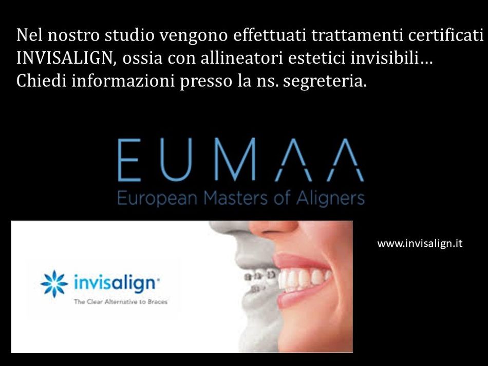 trattamenti certificati invisalign
