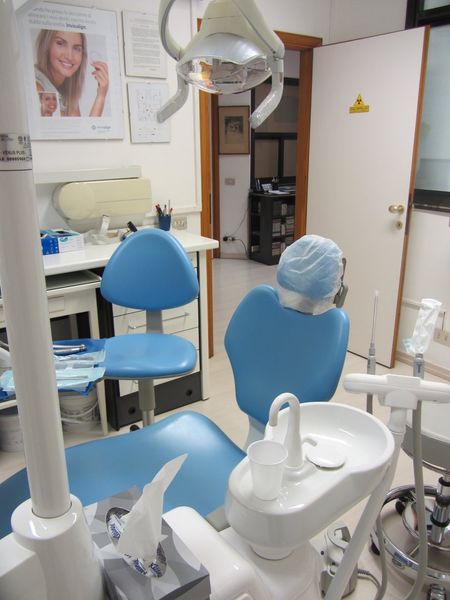 Postazione per pulizia dei denti