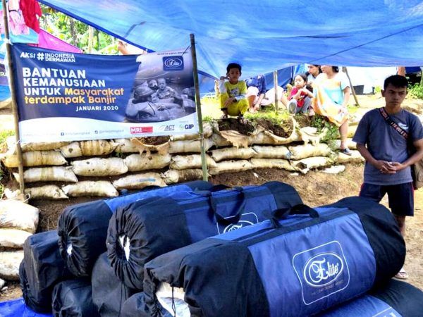 Travelbed untuk korban banjir