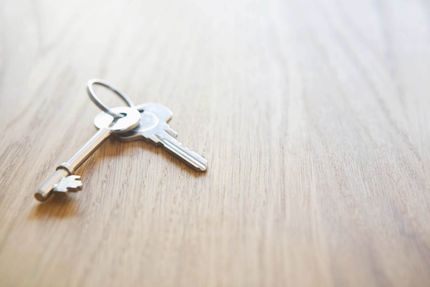 Key Services — Two Keys in a Wooden Table in Philadelphia, PA Key Services — Two Keys in a Wooden Table in Philadelphia, PA