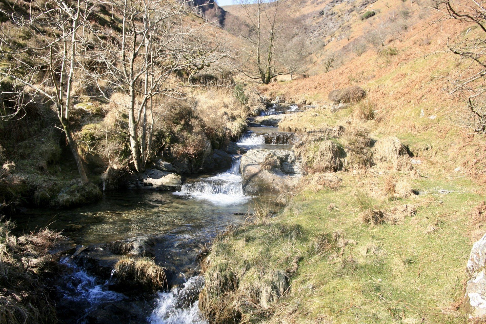 Cwm Merchon Waterfalls Wales Waterfalls at Cwm Merchon Cambrian Mountains