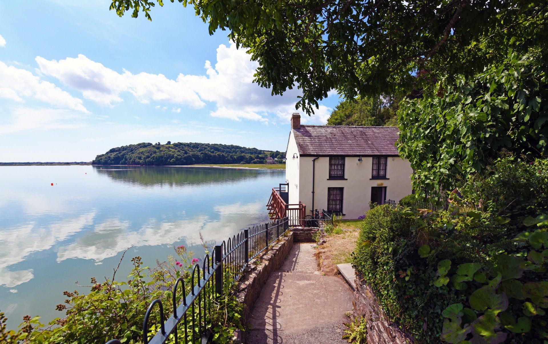 Dylan Thomas Boathouse Laugharne Carmarthenshire