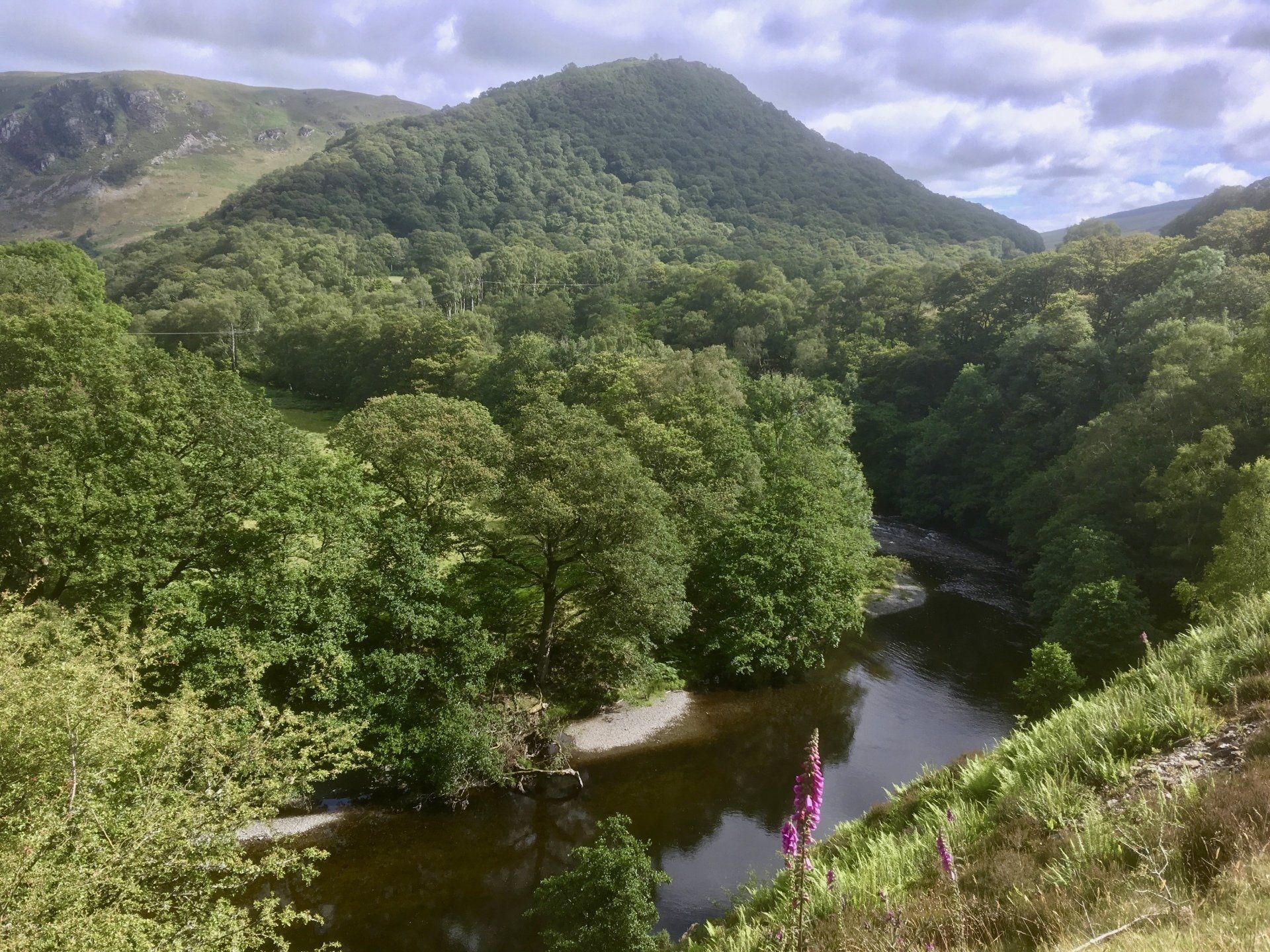River Tywi Rhandirmwyn Cambrian Mountains