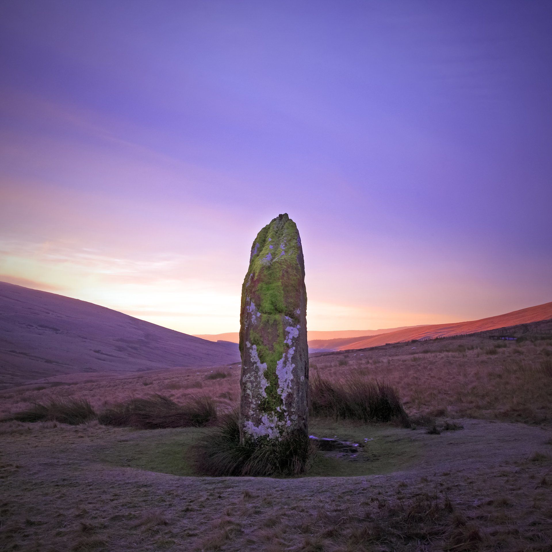 Maen Llia in the Brecon Beacons National Park