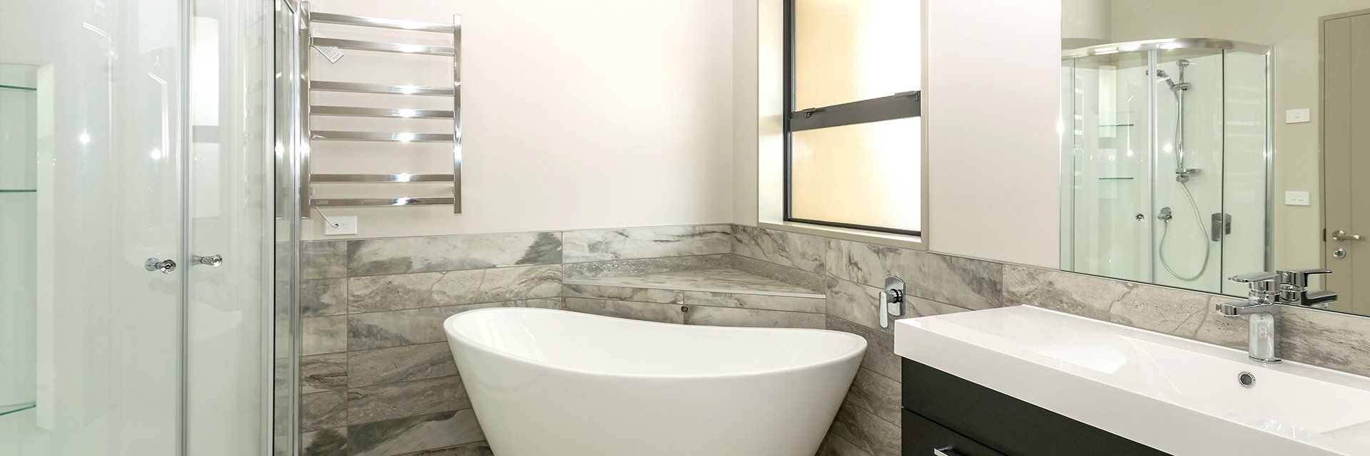 Bathroom build by Hillco Ltd in Blenheim, NZ