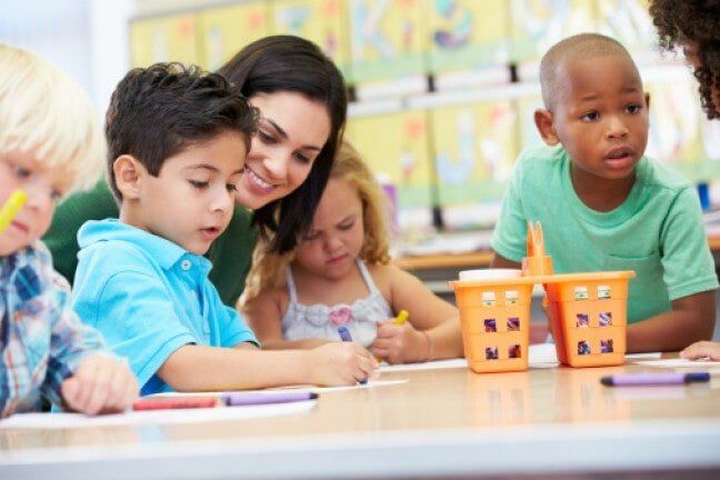 Instructor and children - Learning Center in Aurora, CO