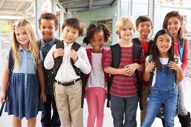 Children with backpack - Learning Center in Aurora, CO