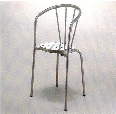 sedia per interno in metallo