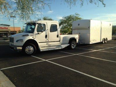 Movers Truck and trailer — Movers in Bend, OR Movers Truck and trailer — Movers in Bend, OR