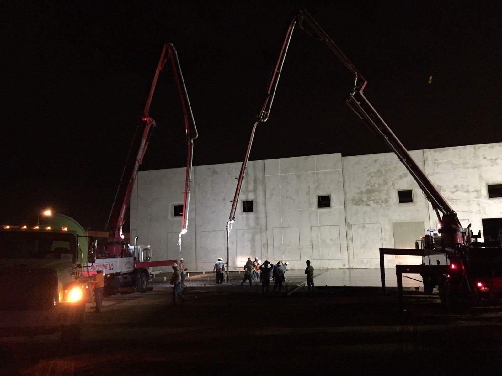 After-Hours Cement Pumping