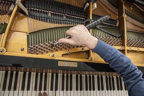 A Man Tuning the Piano — Lincolnton, NC — Karl Park Piano Tuning and Repair A Man Tuning the Piano — Lincolnton, NC — Karl Park Piano Tuning and Repair