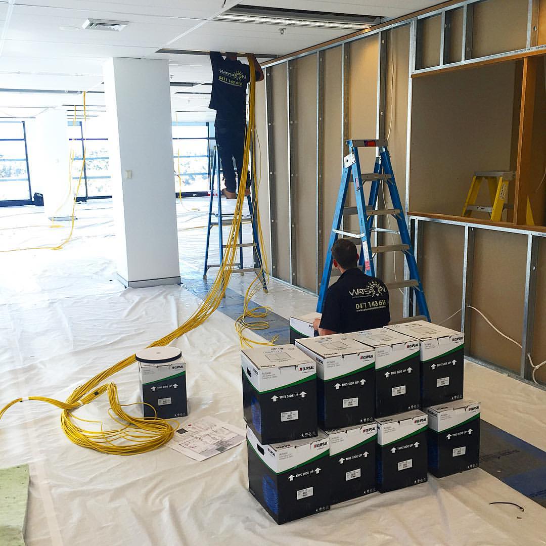 Data Cabling On Process — Electrical Projects in Balgownie, NSW